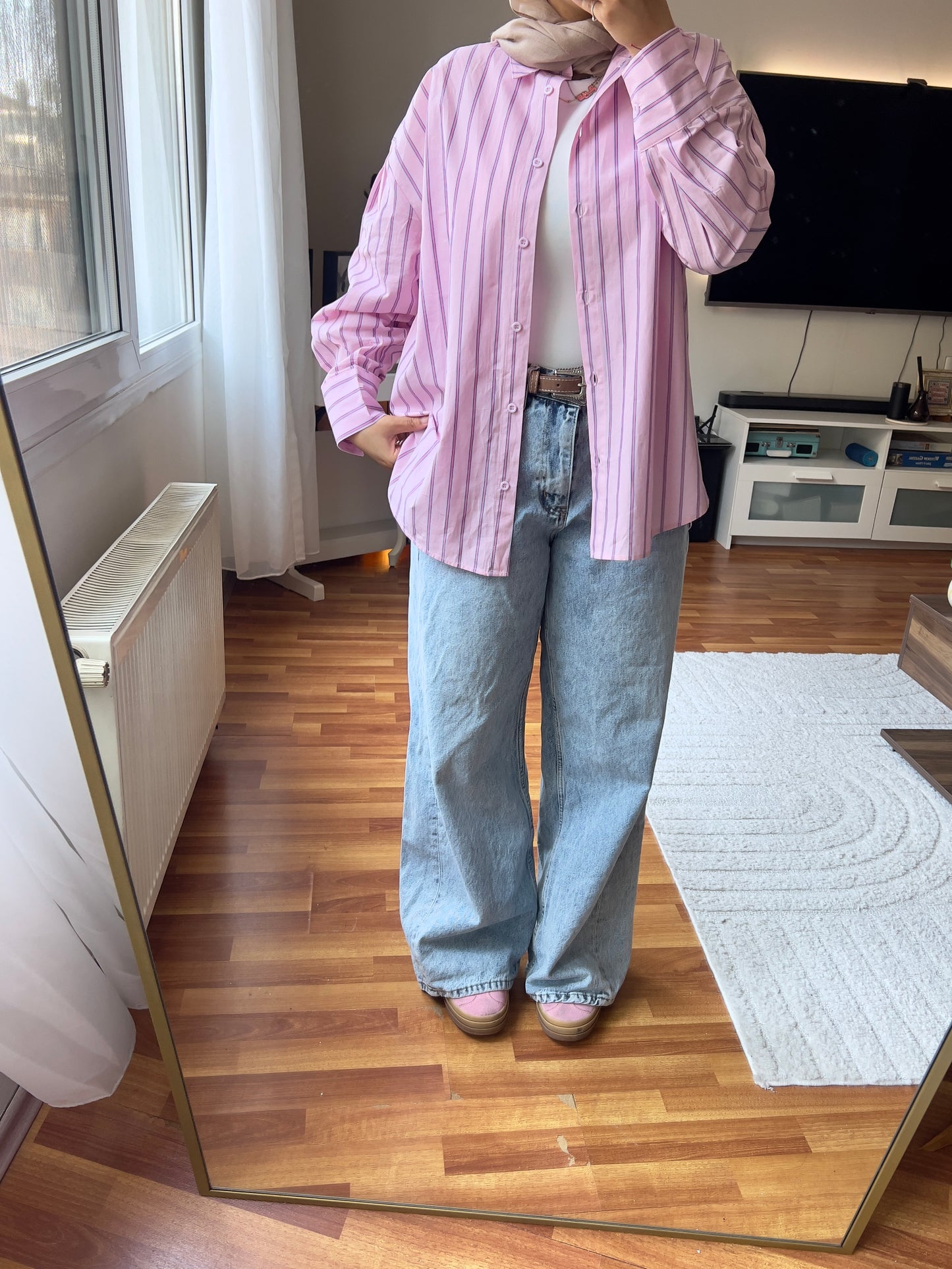 Iced denim