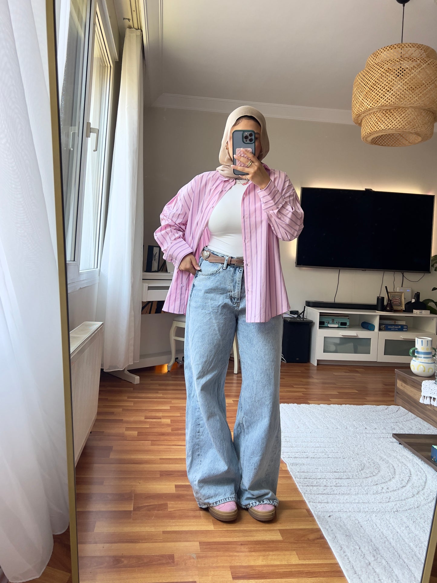 Iced denim