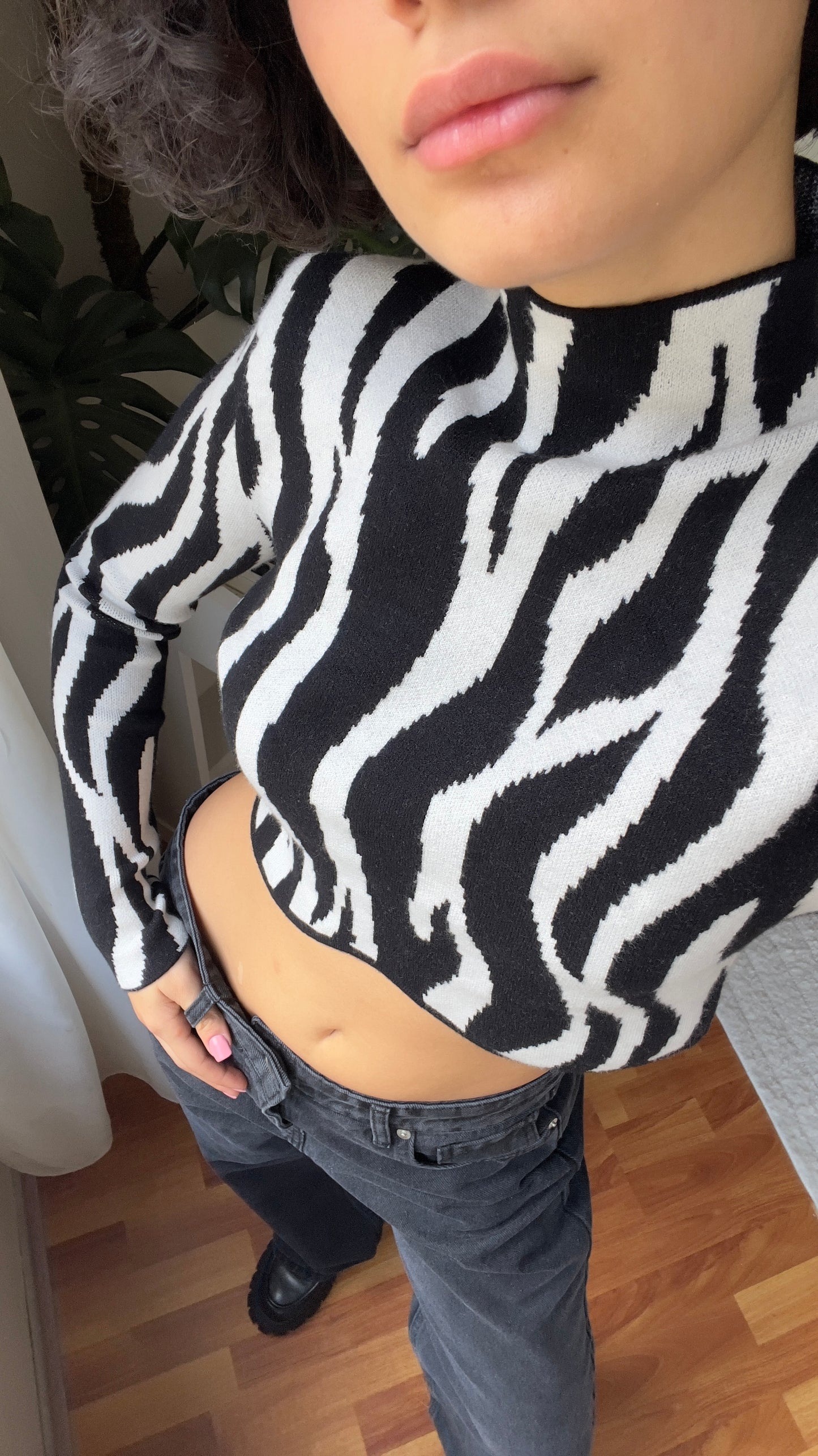 Zebra Sweater