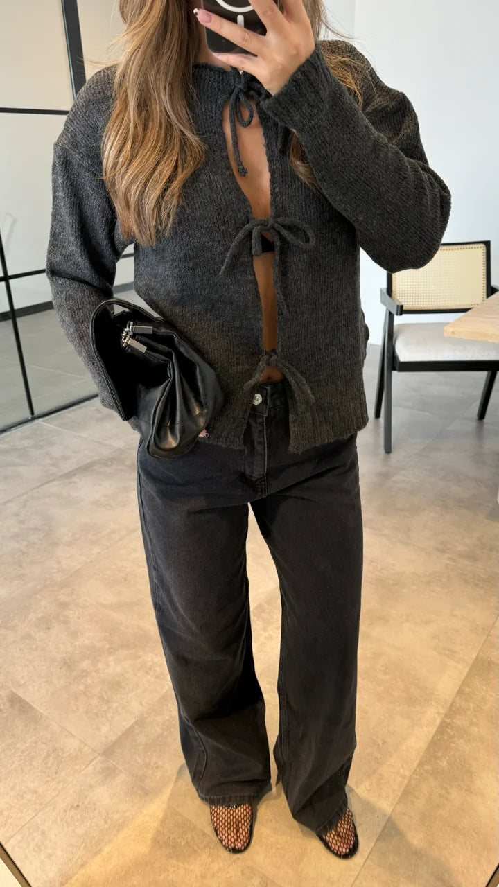 Black denim