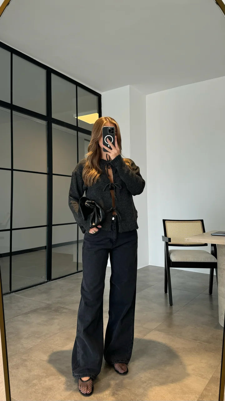 Black denim