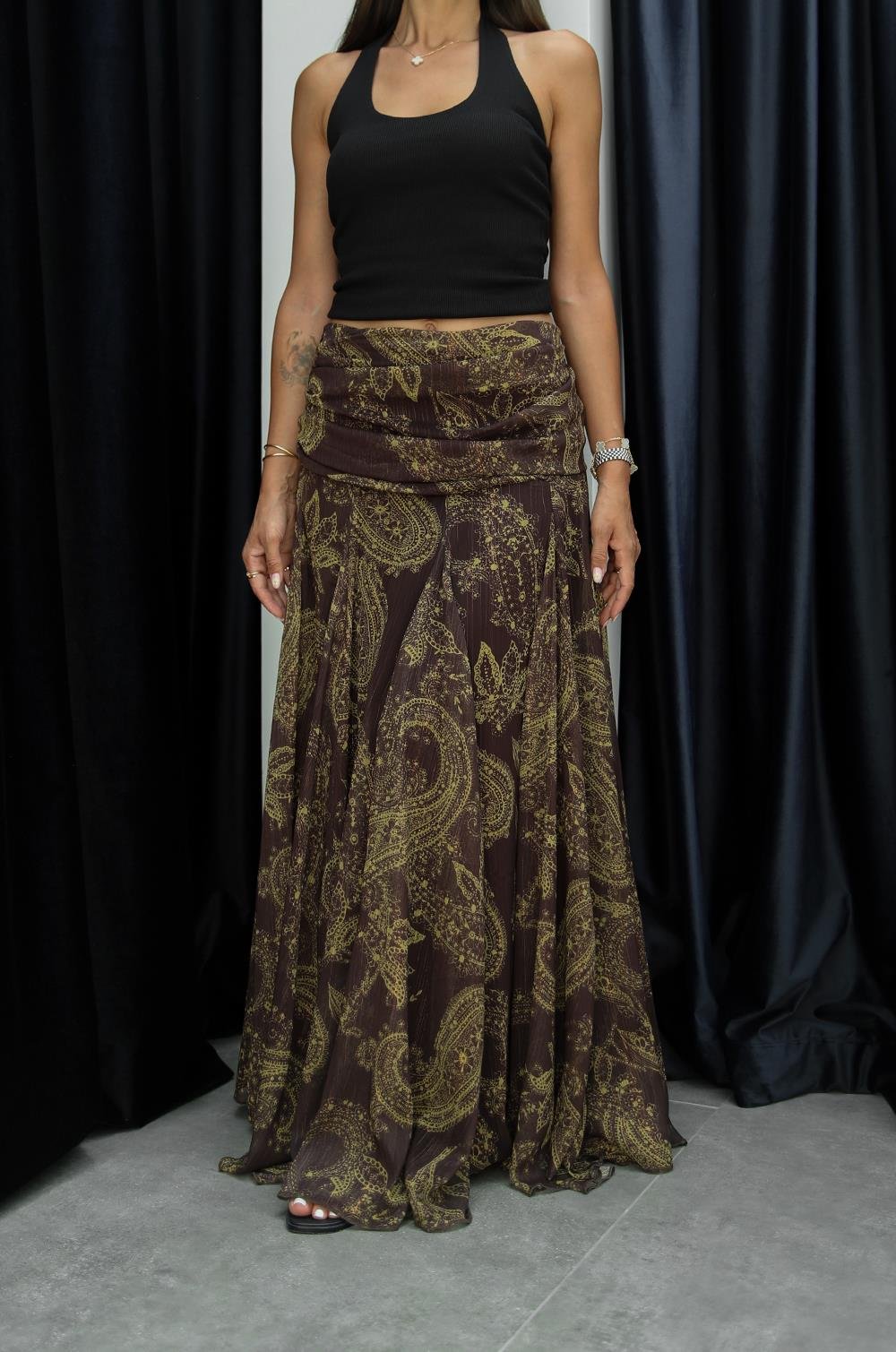 Bohemian Muse Chiffon Skirt