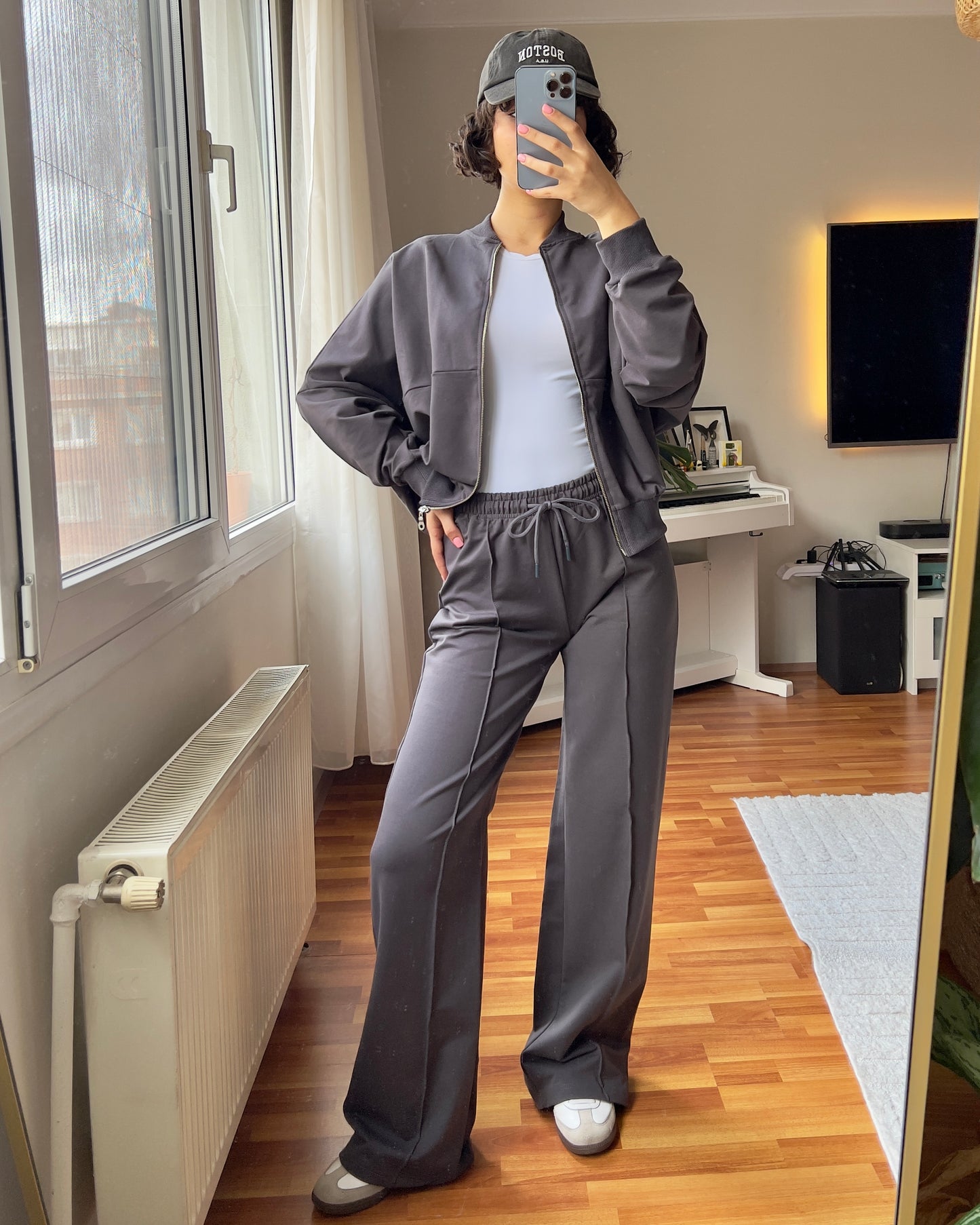 Grey casual set