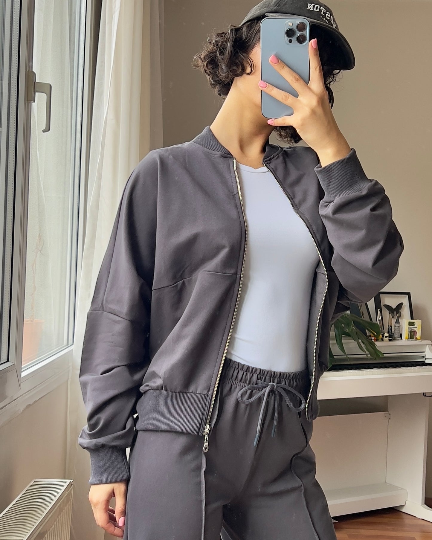Grey casual set