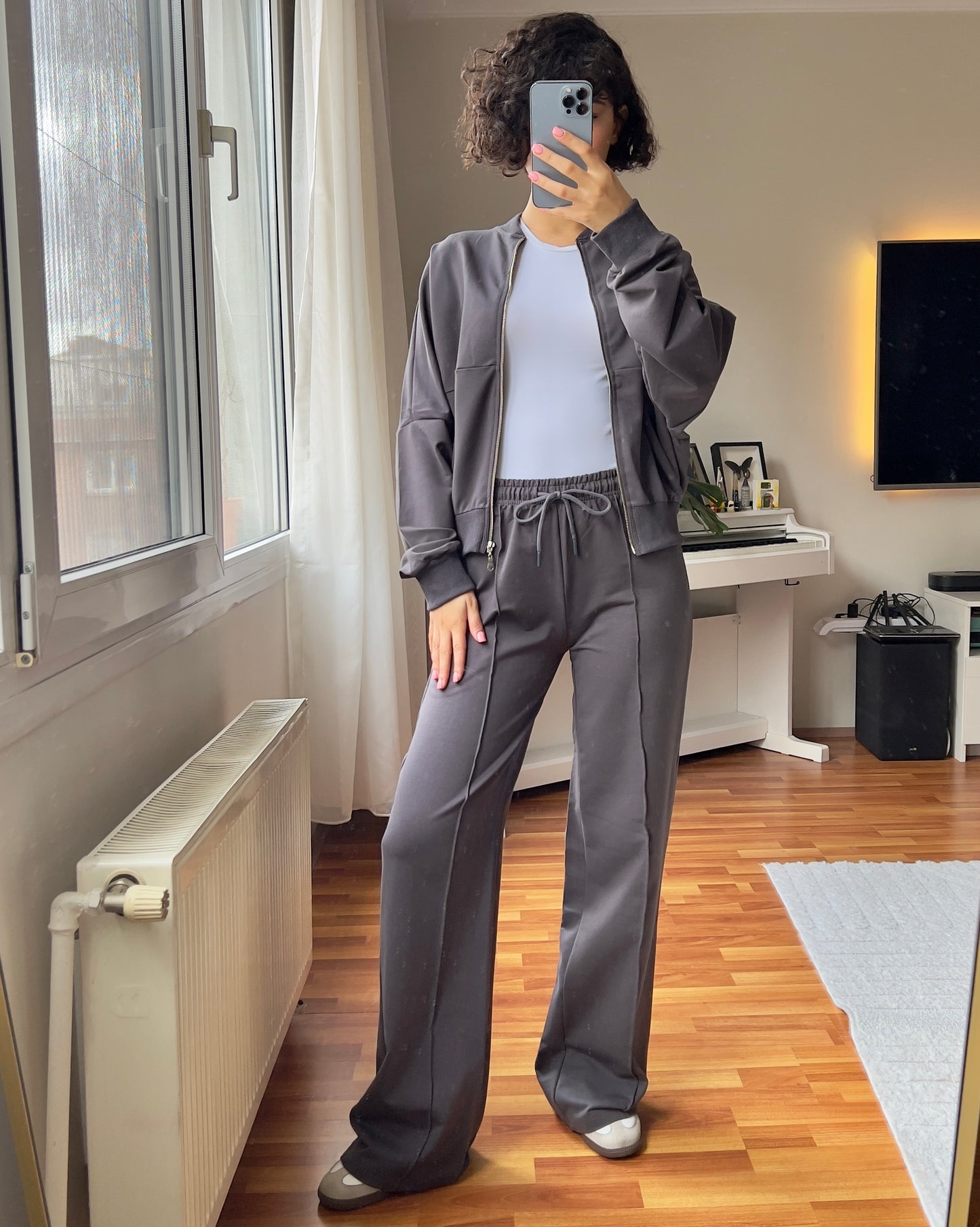 Grey casual set