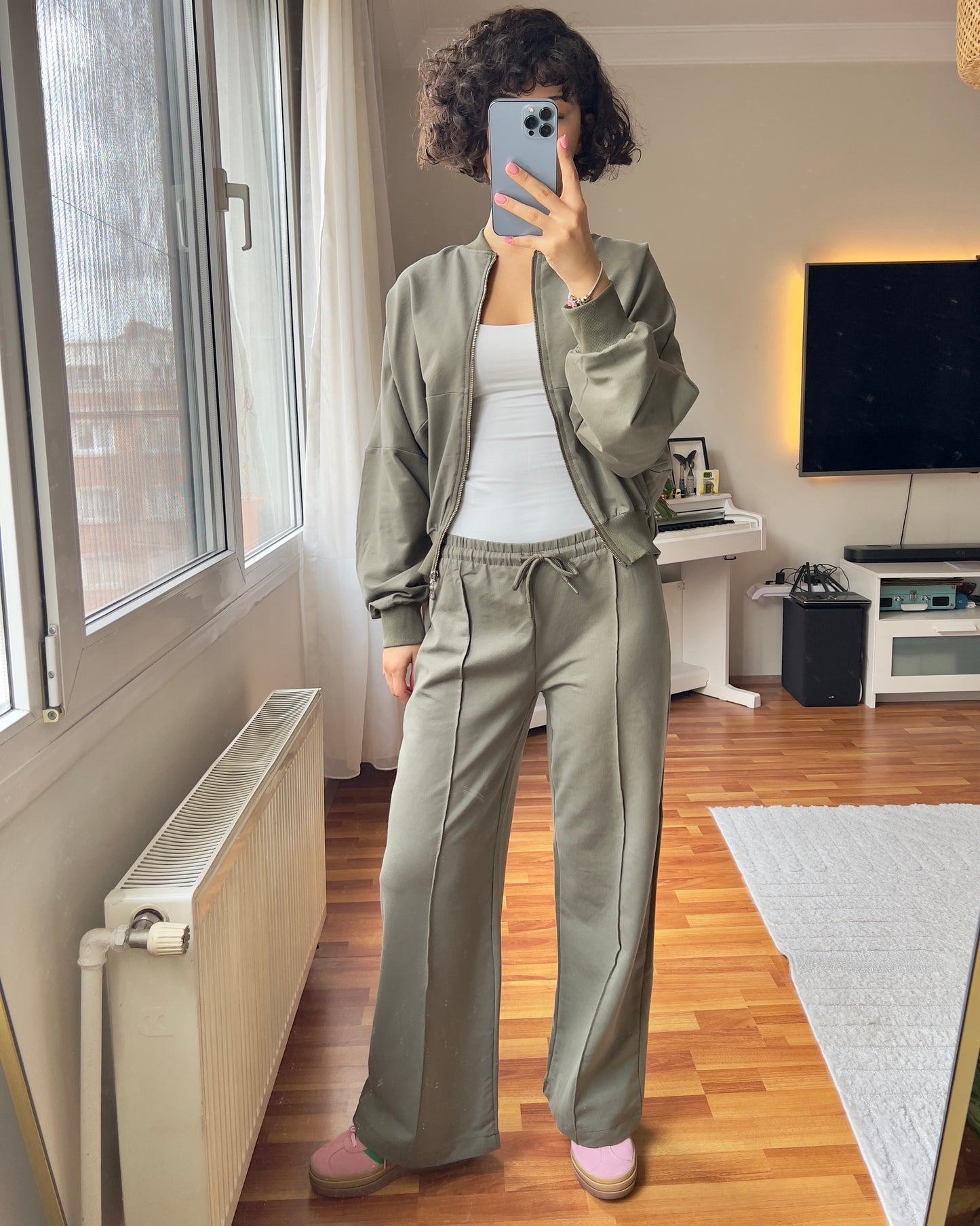 Olive casual set