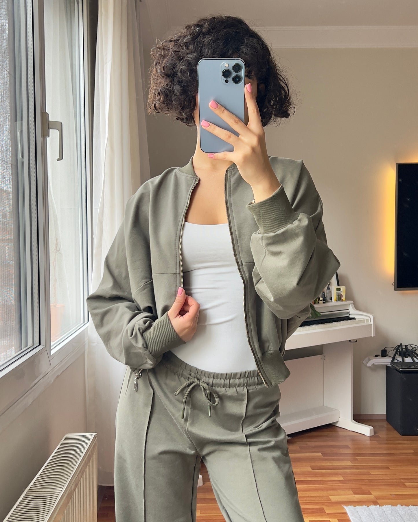 Olive casual set