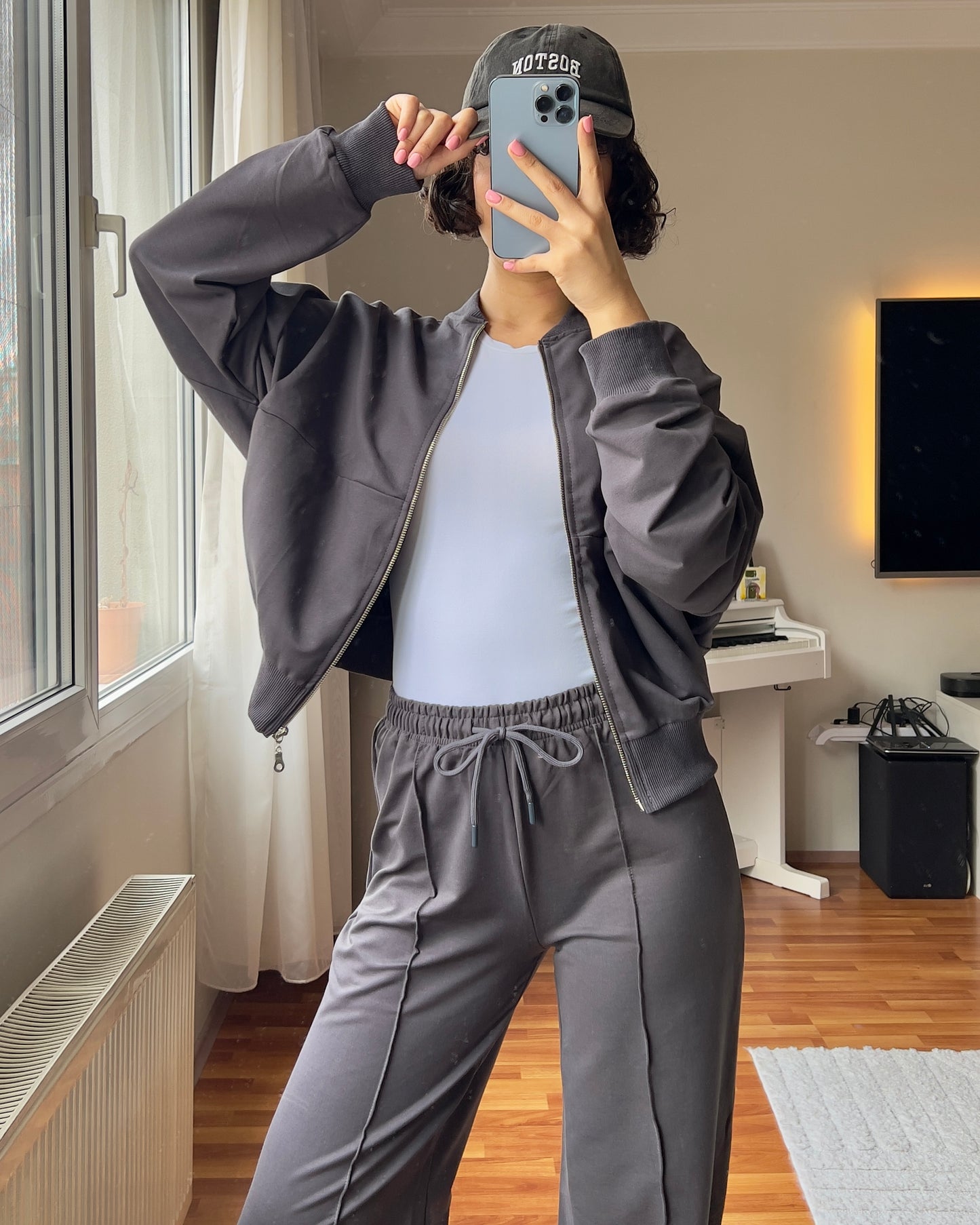 Grey casual set