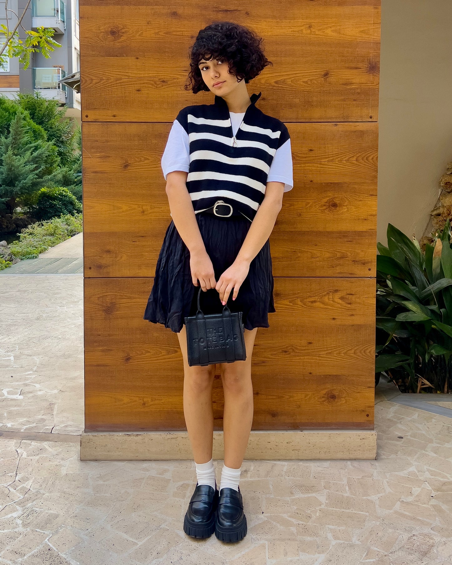 Striped vest