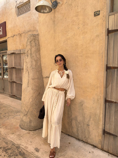 Sundaze Set in Soft Cream