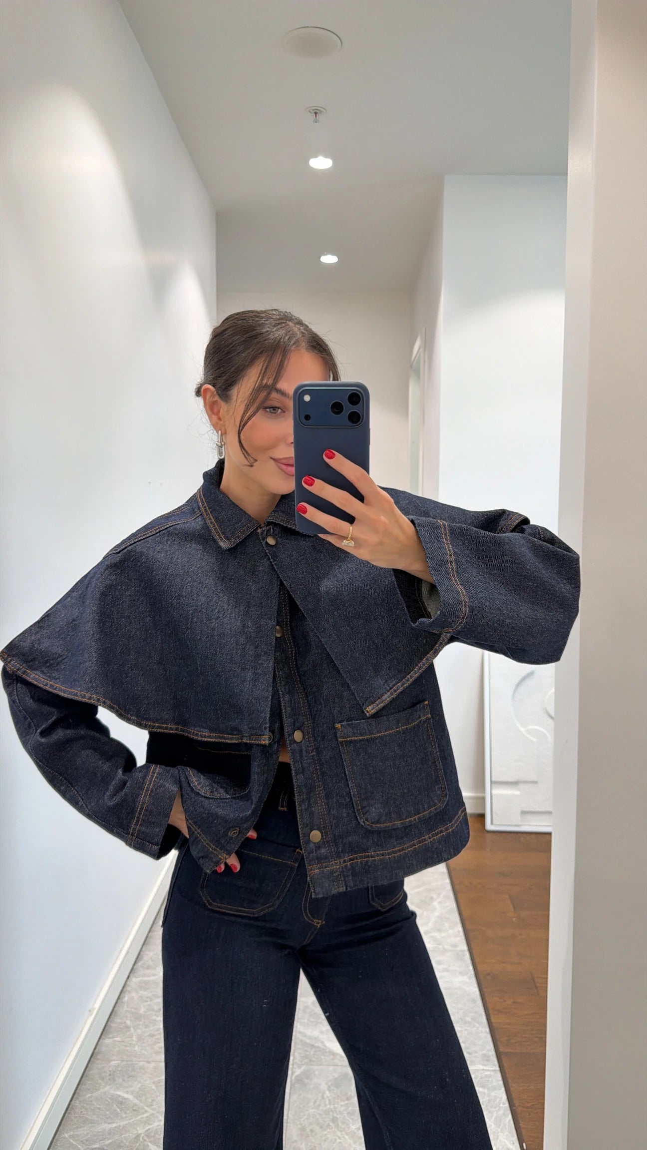 Dual Layer Denim Jacket