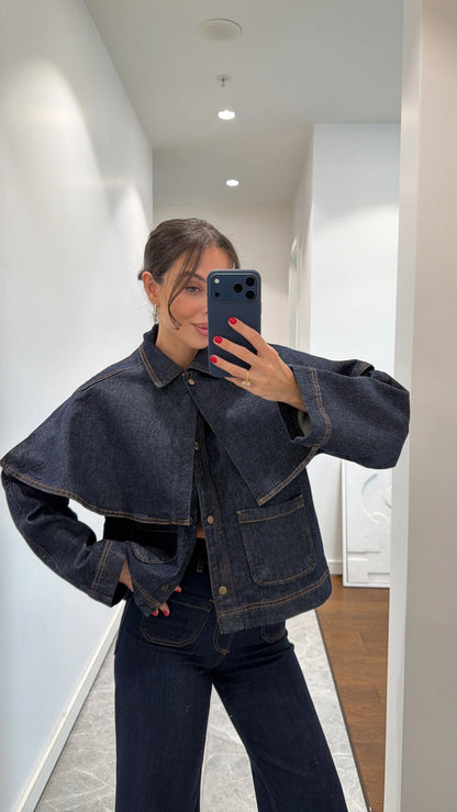 Dual Layer Denim Jacket