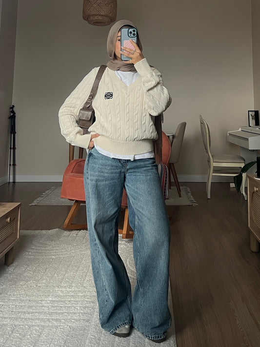 Loewe sweater in off white