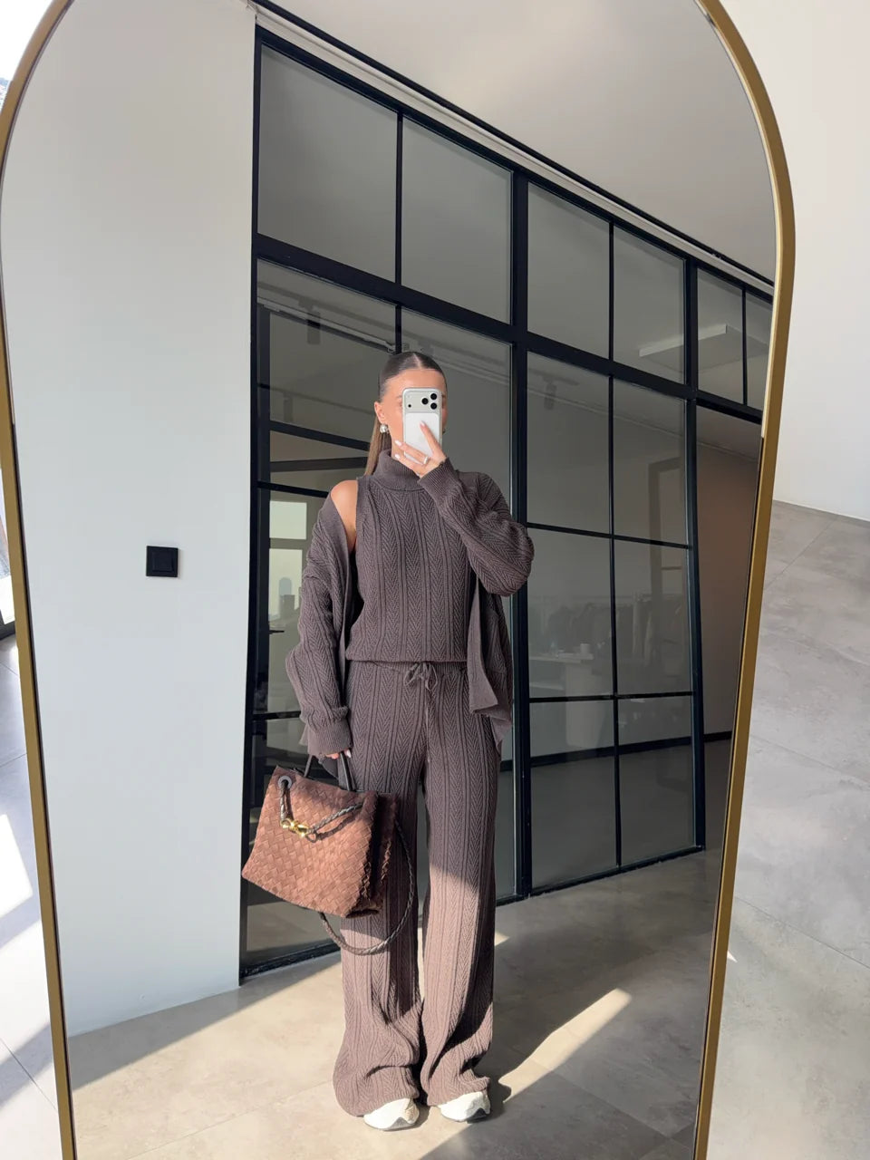 Cocoa Knit Three-Piece Set