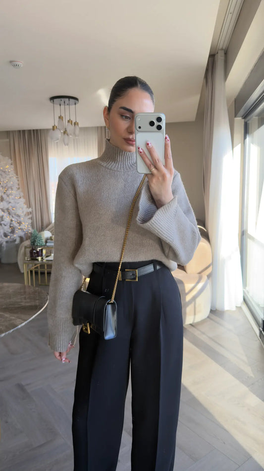 Calm Knit Turtleneck