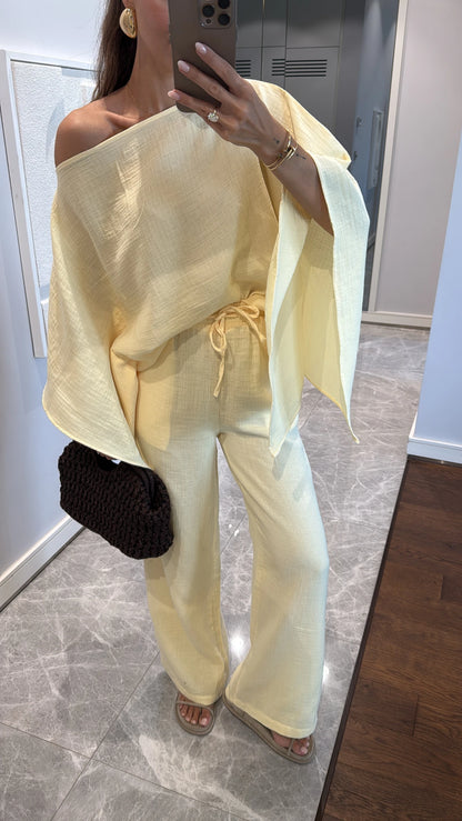 Linen Grace Set in yellow