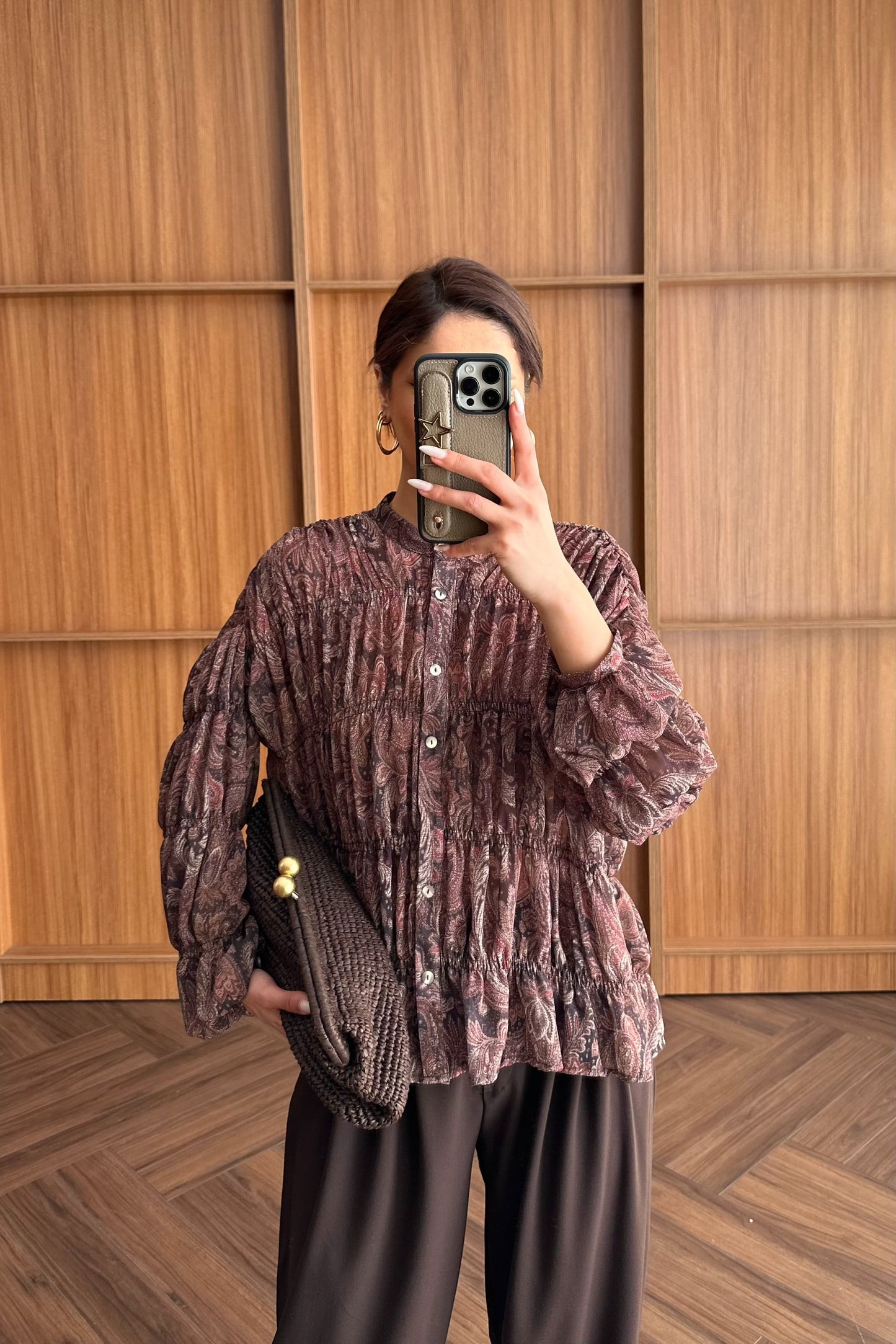 Velora Paisley Shirt