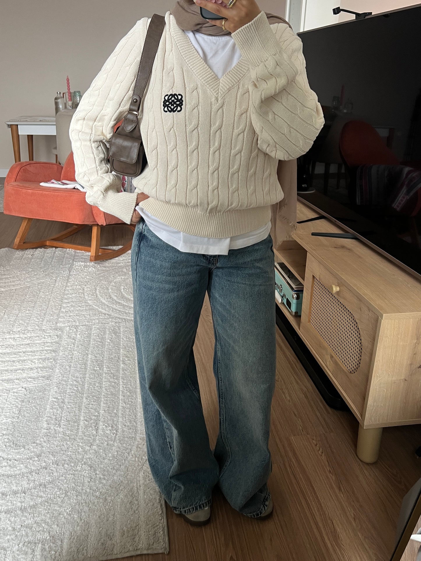 Loewe sweater in off white