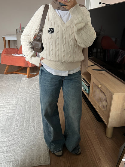 Loewe sweater in off white