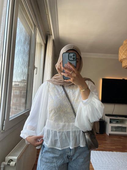 Ivory Dream Blouse
