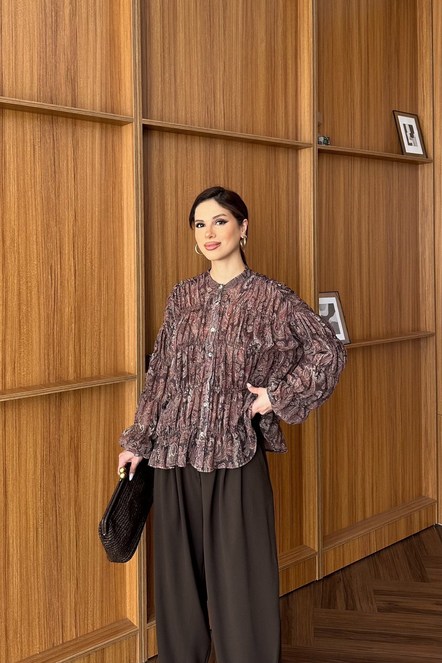 Velora Paisley Shirt