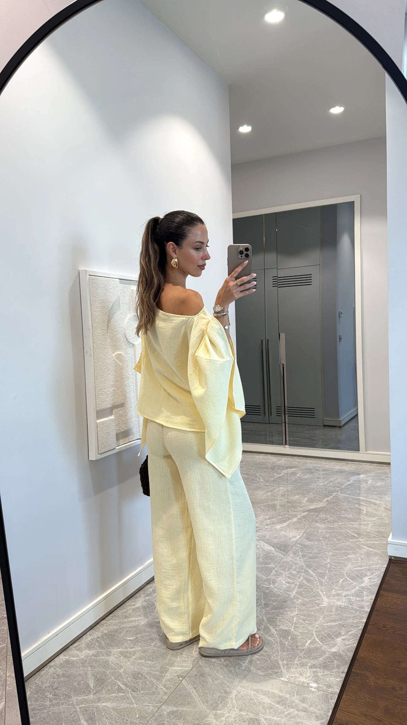 Linen Grace Set in yellow