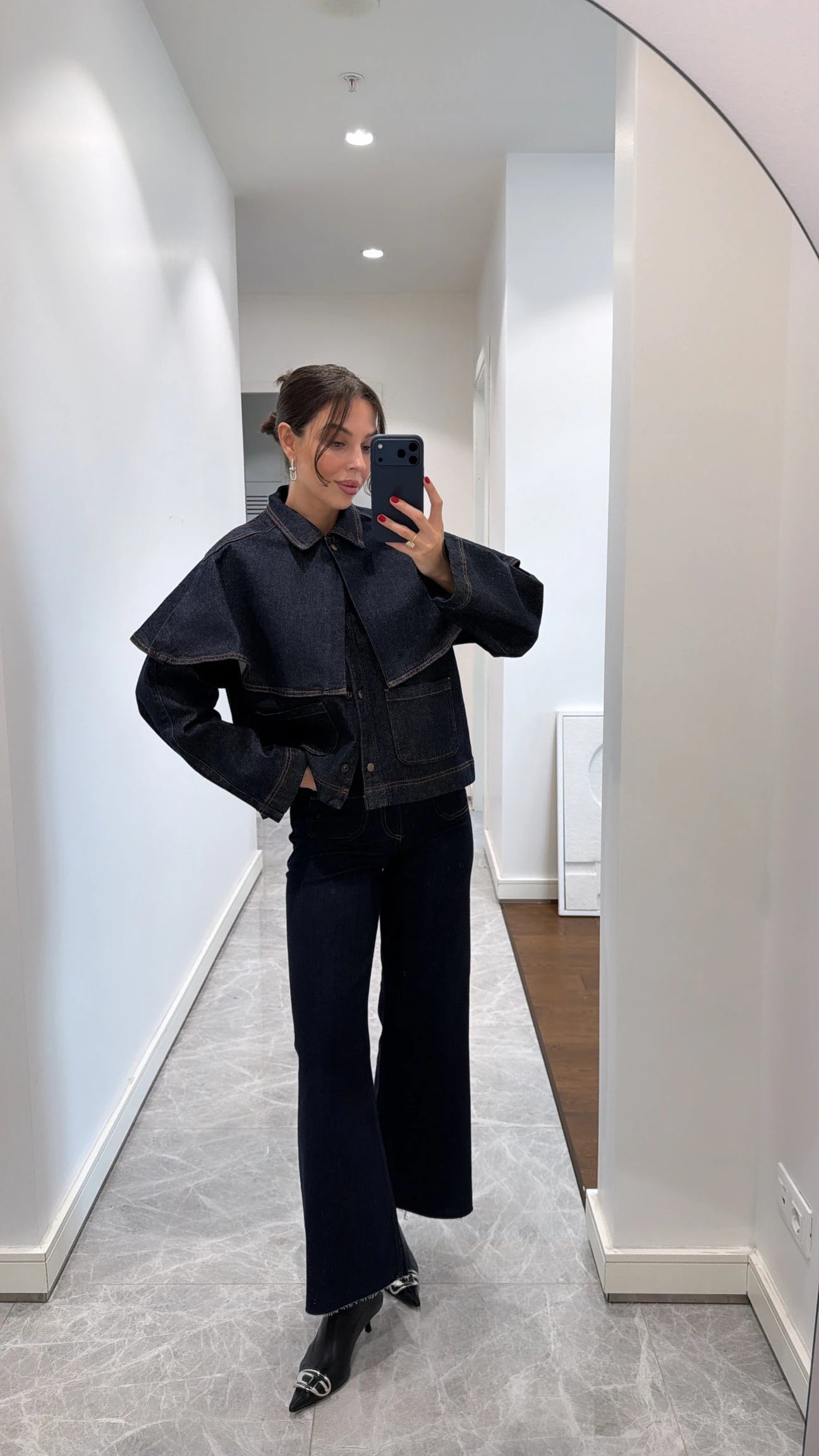 Dual Layer Denim Jacket