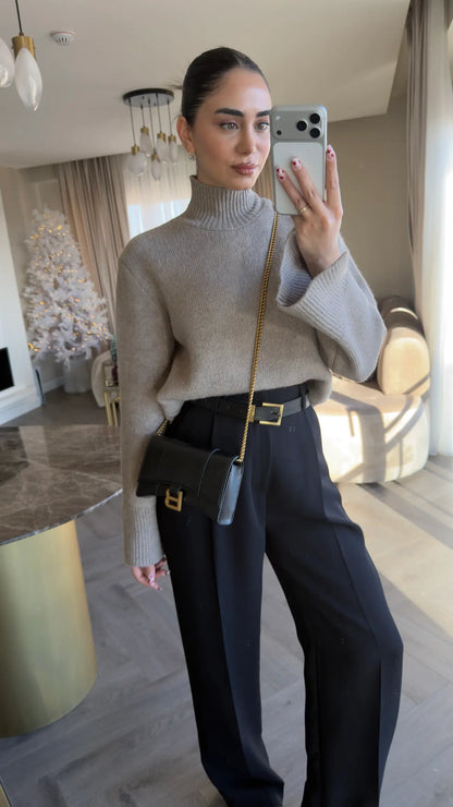 Calm Knit Turtleneck