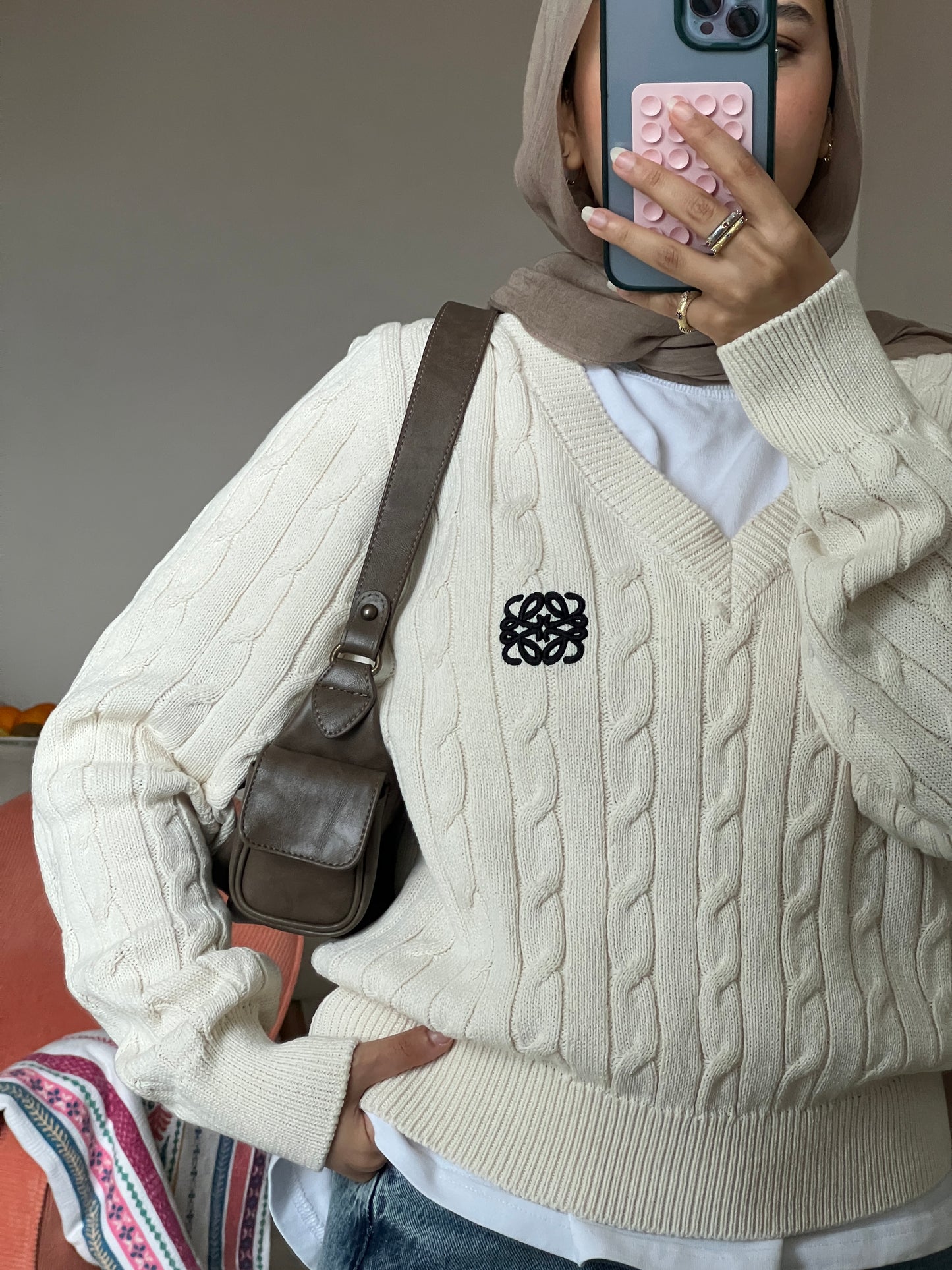 Loewe sweater in off white