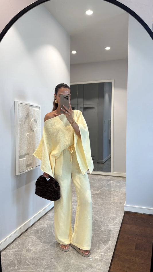 Linen Grace Set in yellow
