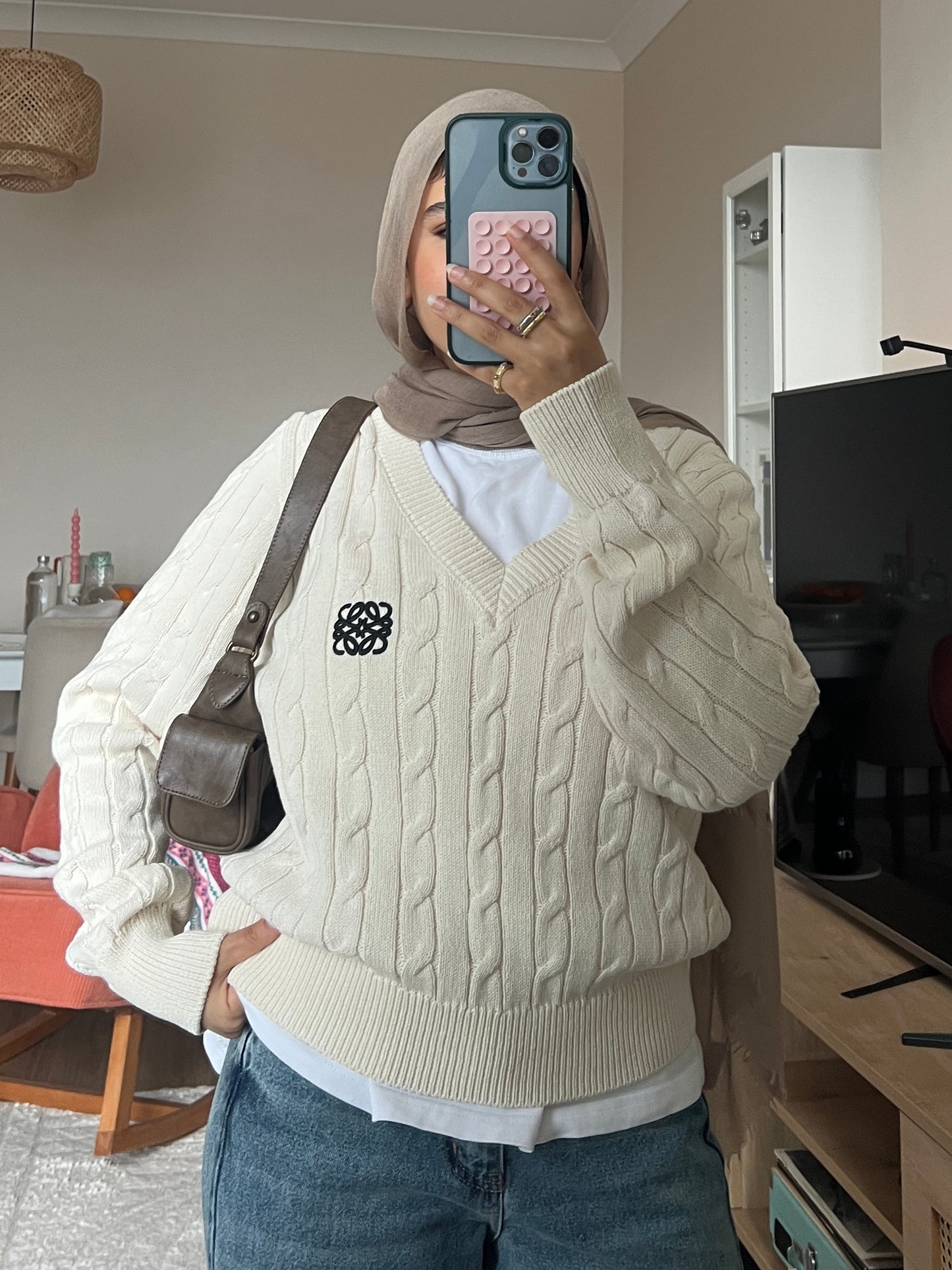 Loewe sweater in off white