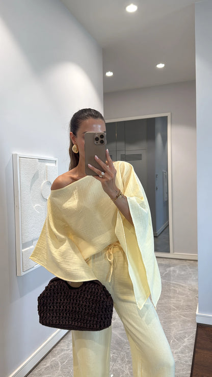 Linen Grace Set in yellow