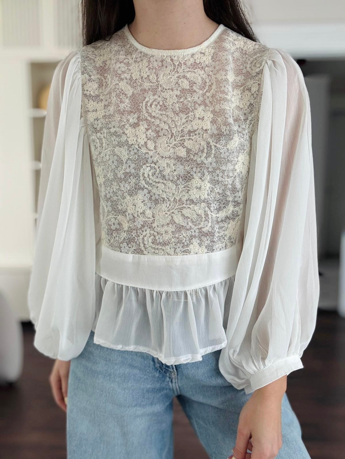 Ivory Dream Blouse