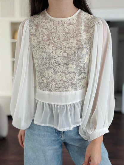 Ivory Dream Blouse