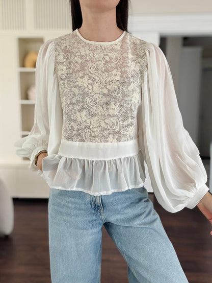 Ivory Dream Blouse