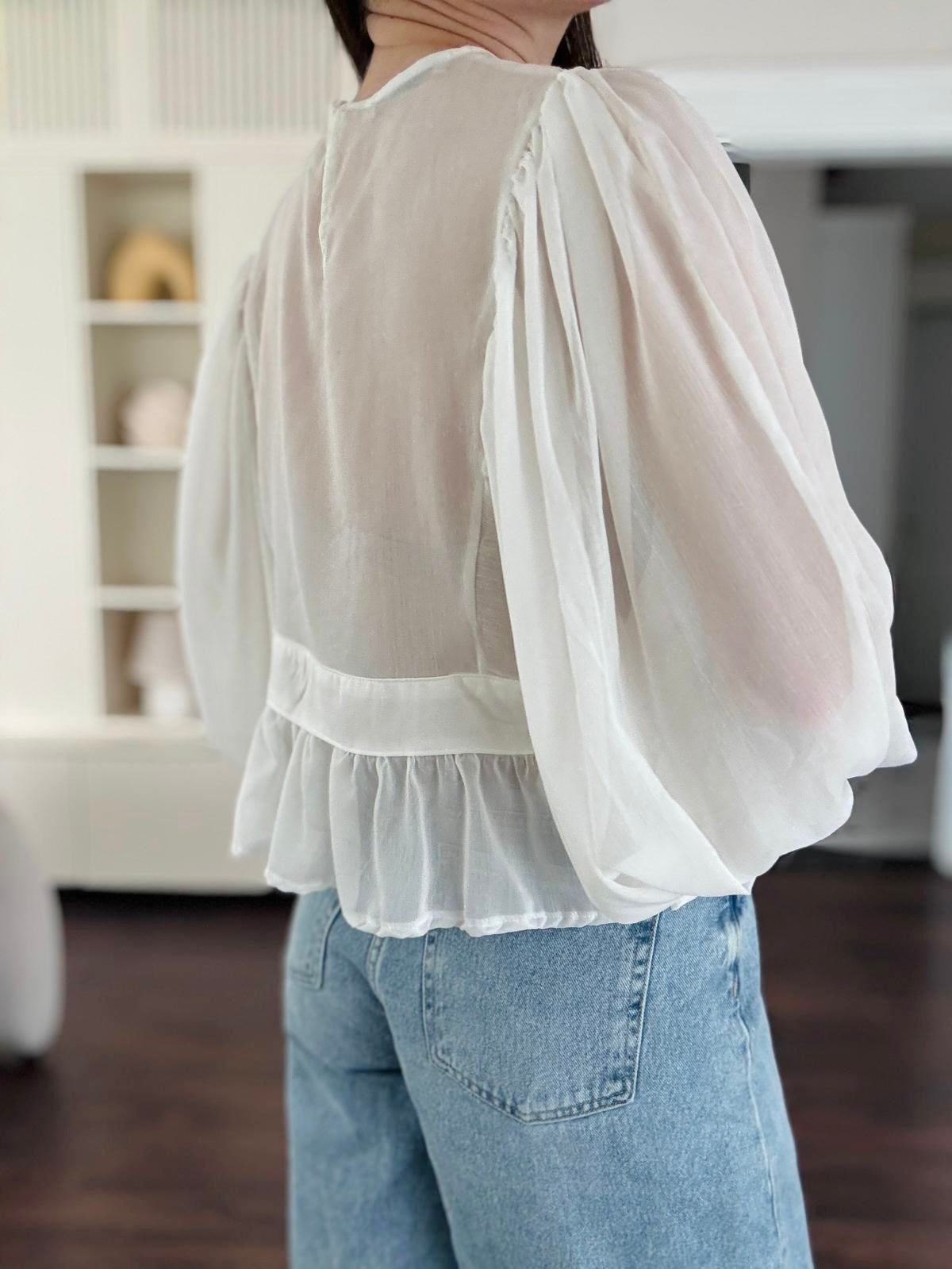 Ivory Dream Blouse