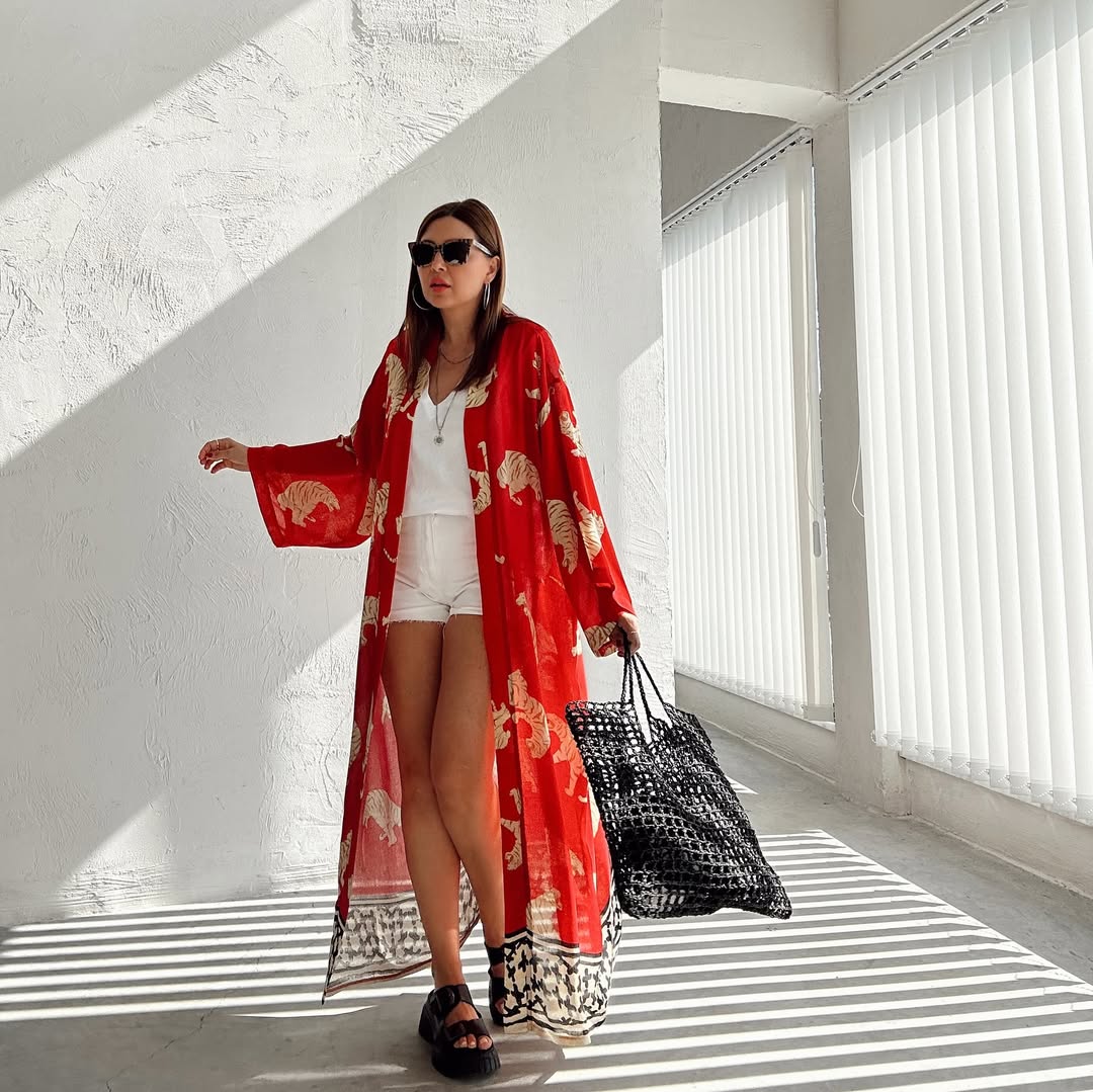 Artflow cotton Kimono