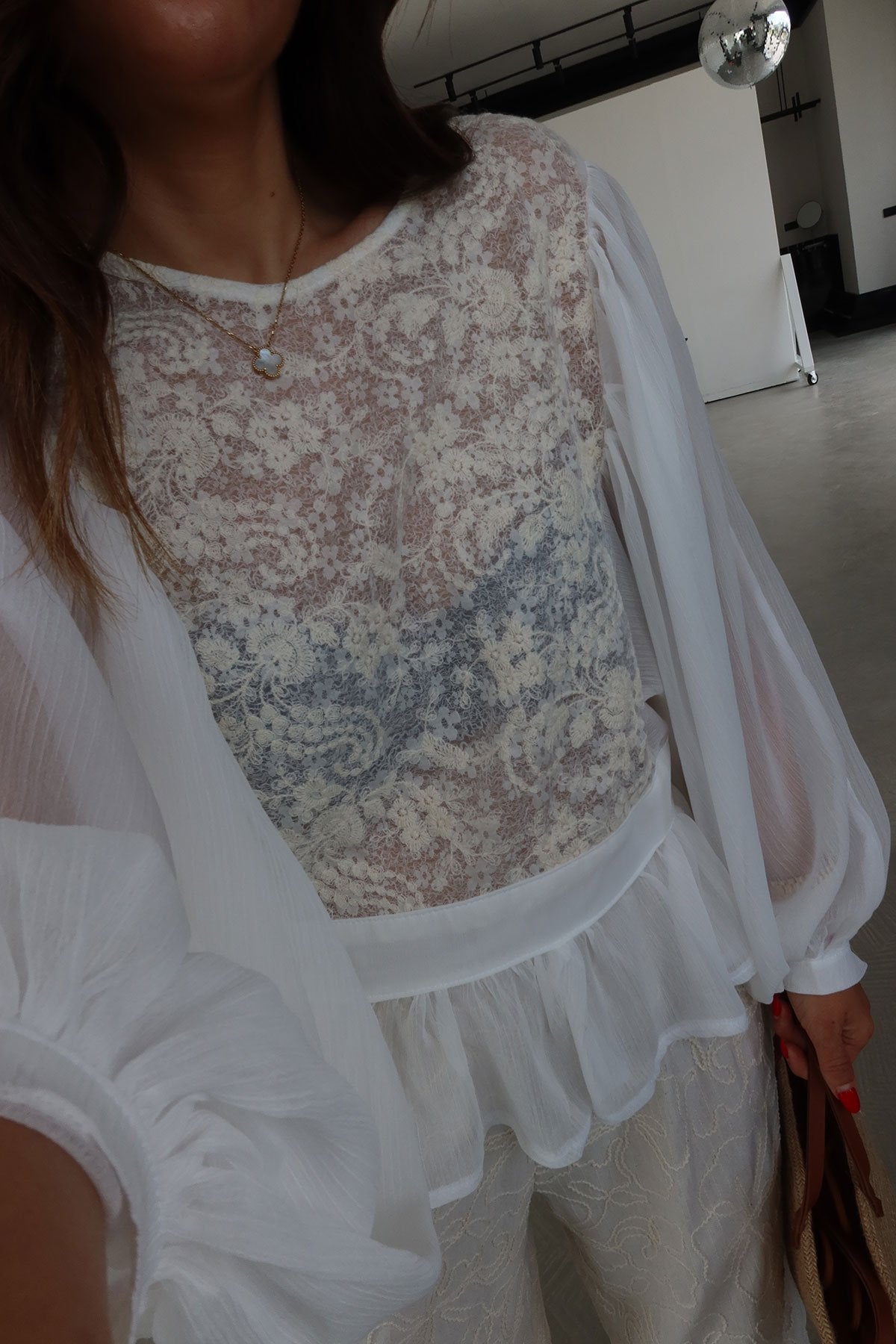 Ivory Dream Blouse
