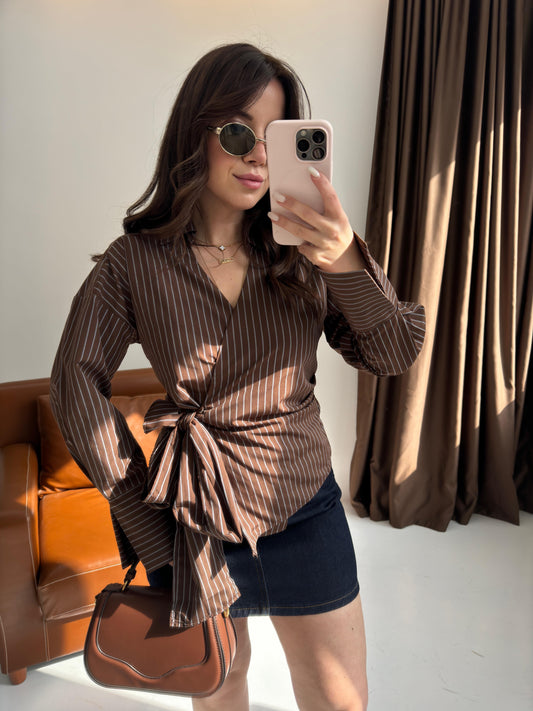 Wrap shirt